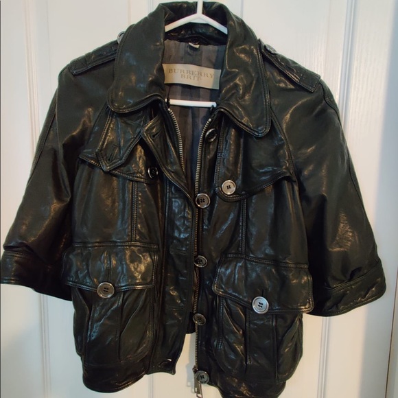 Burberry Brit calf leather jacket - Picture 3 of 5